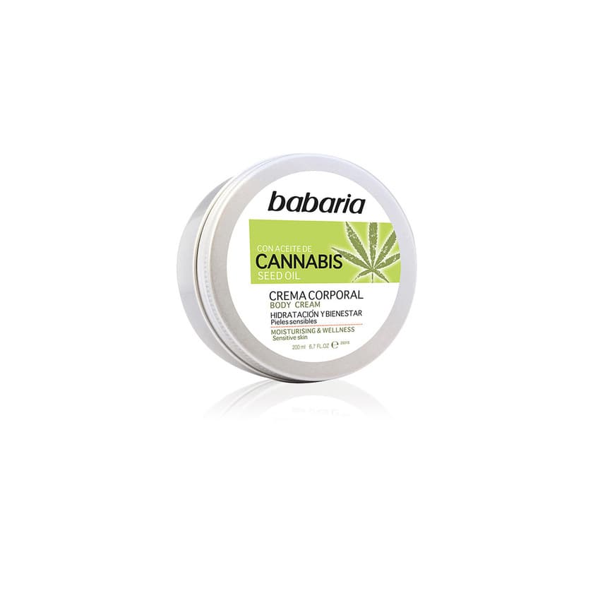 Product Babaria cannabis creme corporal