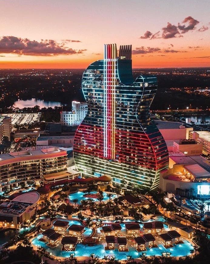 Lugar The Guitar Hotel at Seminole Hard Rock