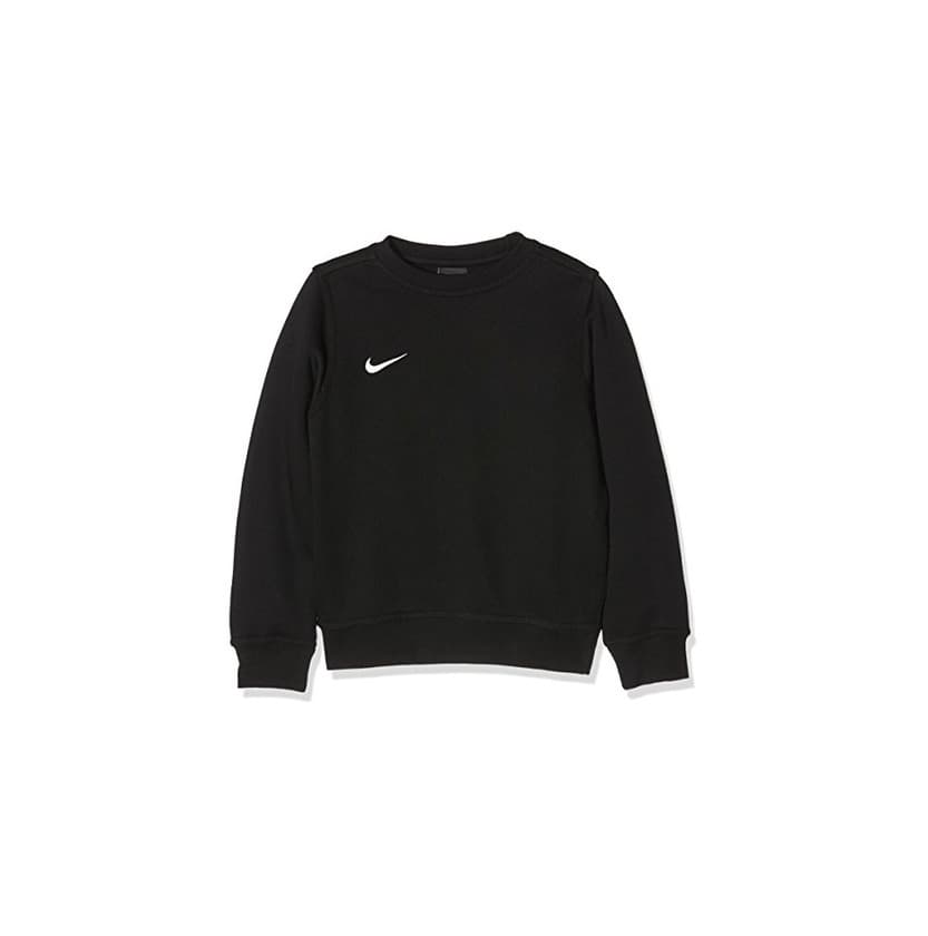 Fitness Nike Yth Team Club Crew - Sudadera para niño, Negro