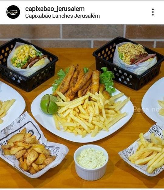 Restaurantes Lanchonete Capixabão Jerusalém