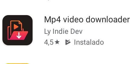 App Mp4 video downloader