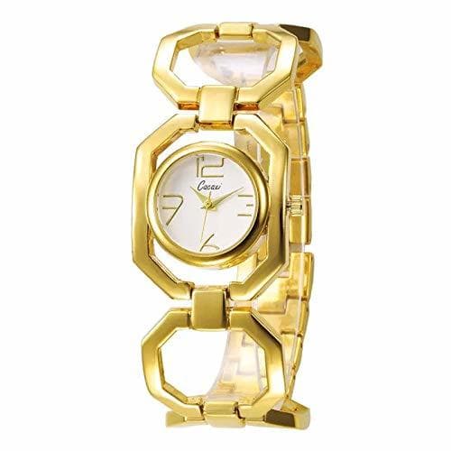 Product PLKNVT Nueva Mujer Reloj de Pulsera de Moda de Oro Rosa Brazalete