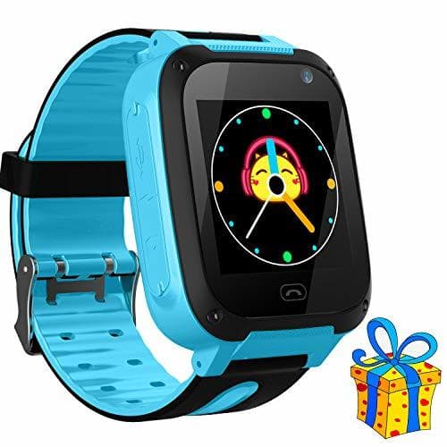 Product Jslai Niños Smartwatch Relojes,LBS Tracker Inteligente Relojes Telefono de SOS Alarma Cámara