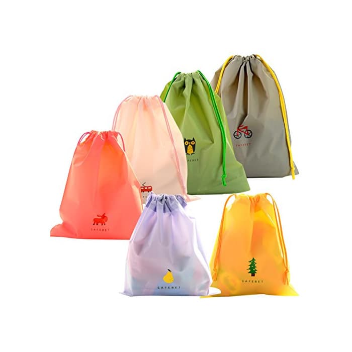 Product 6 Pcs Bolsa de Cuerdas Impermeable