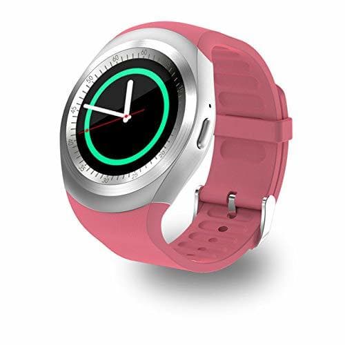 Place ZHAOHAONB Reloj Inteligente Reloj Inteligente Bluetooth Impermeable Mujeres Hombres Reloj Android Smartwatch