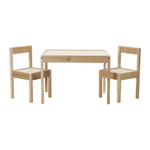 Home IKEA LÄTT Mesa para niños con 2 sillas