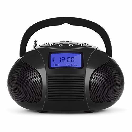 Place Radio FM Altavoz Bluetooth Alarma Despertador – August SE20 – USB SD