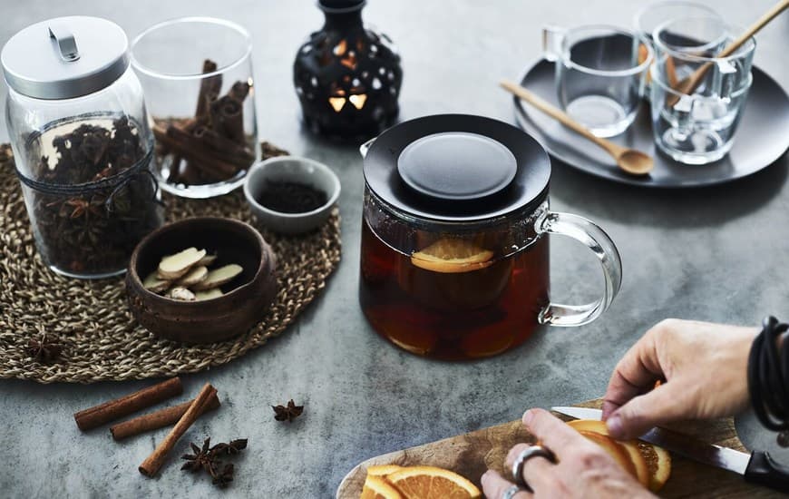 Moda Visita à casa: prepare uma infusão de chá festivo