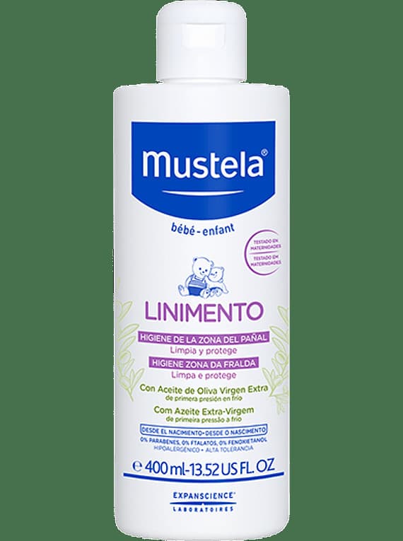 Producto Mustela bebé muda fralda linimento