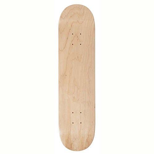 Fitness Enuff Classic Deck Tabla de Skateboard, Unisex Adulto, Blanco