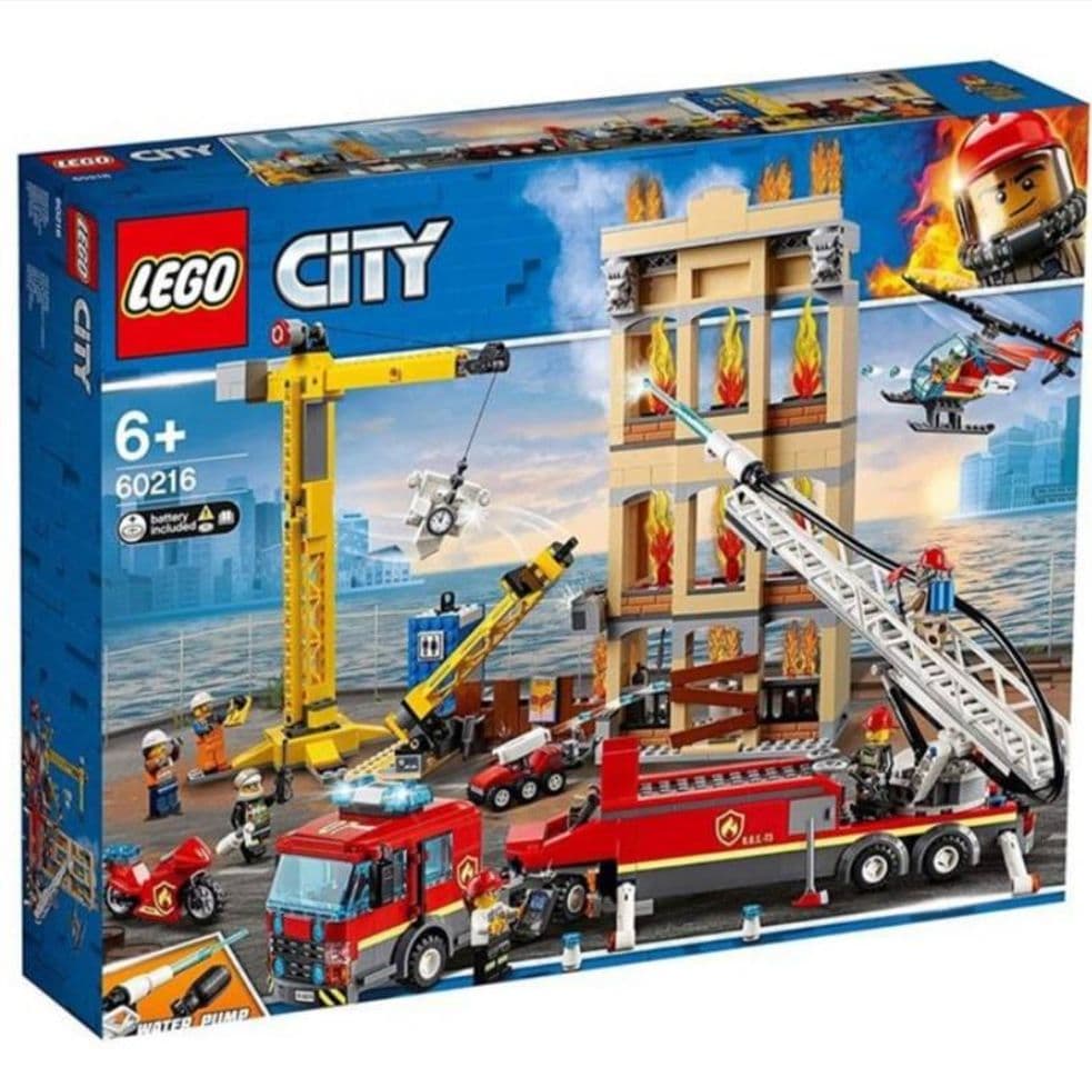 Fashion LEGO City - Fire Brigada Distrito Centro