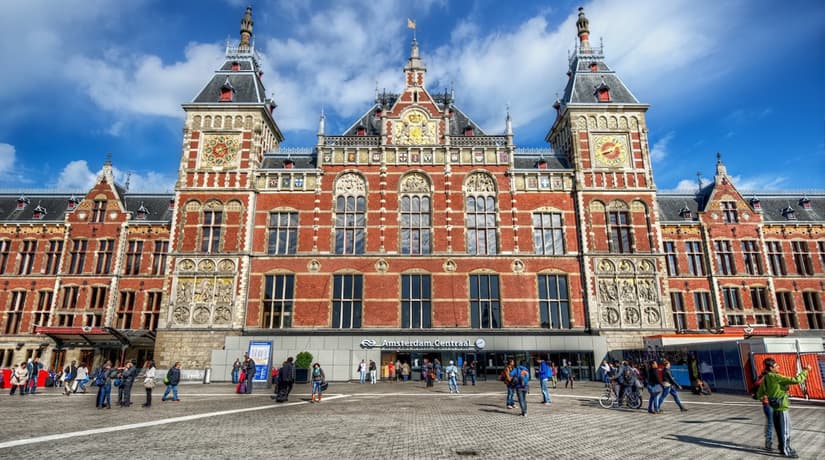 Lugar Estación Central de Ámsterdam