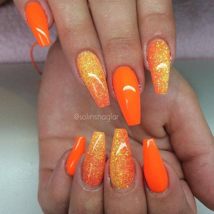 Moda Laranja fluorescente ☆