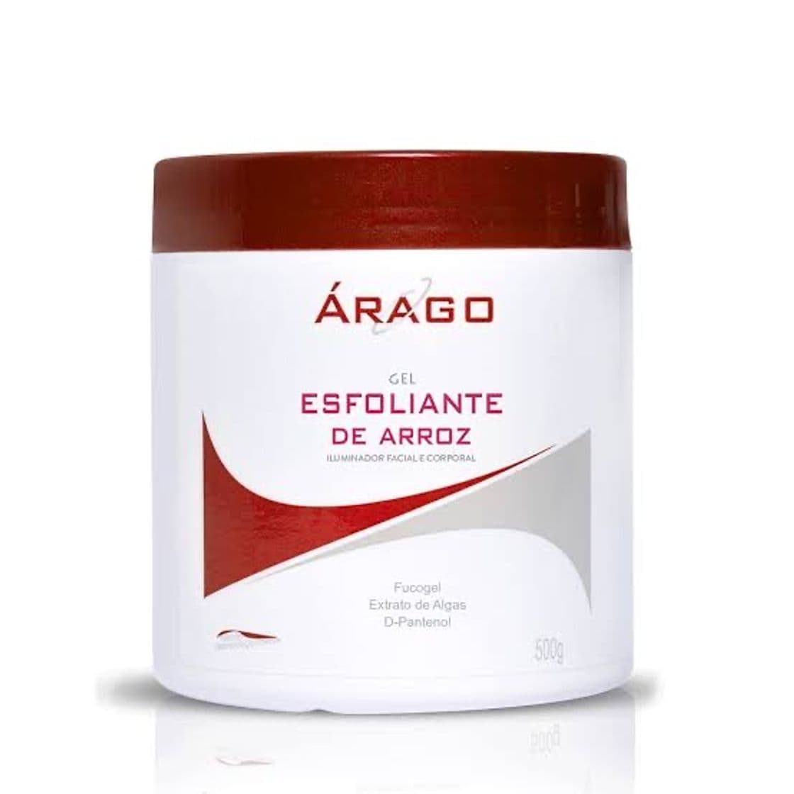 Moda Esfoliante de arroz da marca arago 