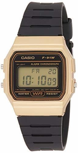 Product Casio Reloj Digital para Unisex de Cuarzo con Correa en Resina F-91WM-9AEF