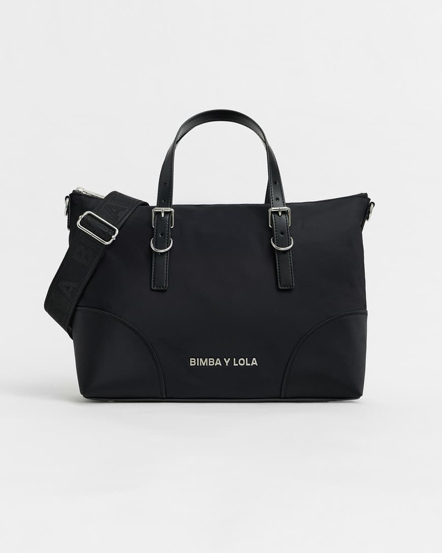 Fashion Bimba y Lola - Shopper L preto 