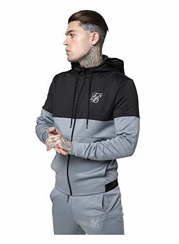 Product SIKSILK Agility Cut & Sew Zip Through Hoodie