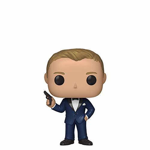 Juego Funko- Pop Movie Daniel Craig 007-James Bond Figura Coleccionable, Multicolor