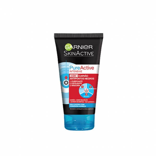 Producto Máscara 3 em 1 Carvão Pure Active Intensive