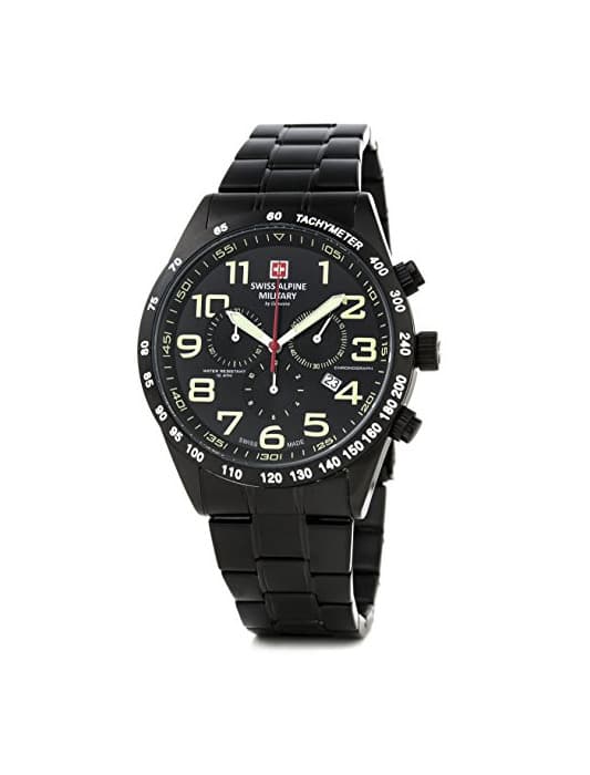 Moda Swiss Alpine Military 7047.9177SAM Mens Watch Chronograph