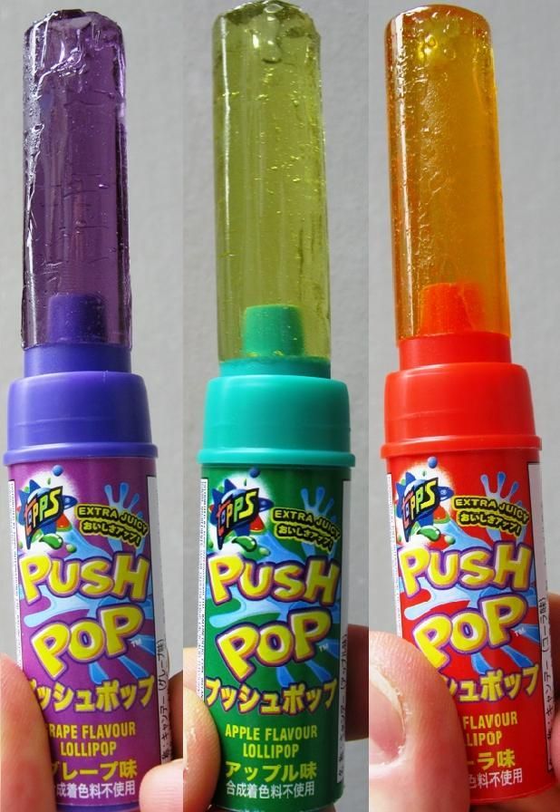 Moda Chupas Push Pop