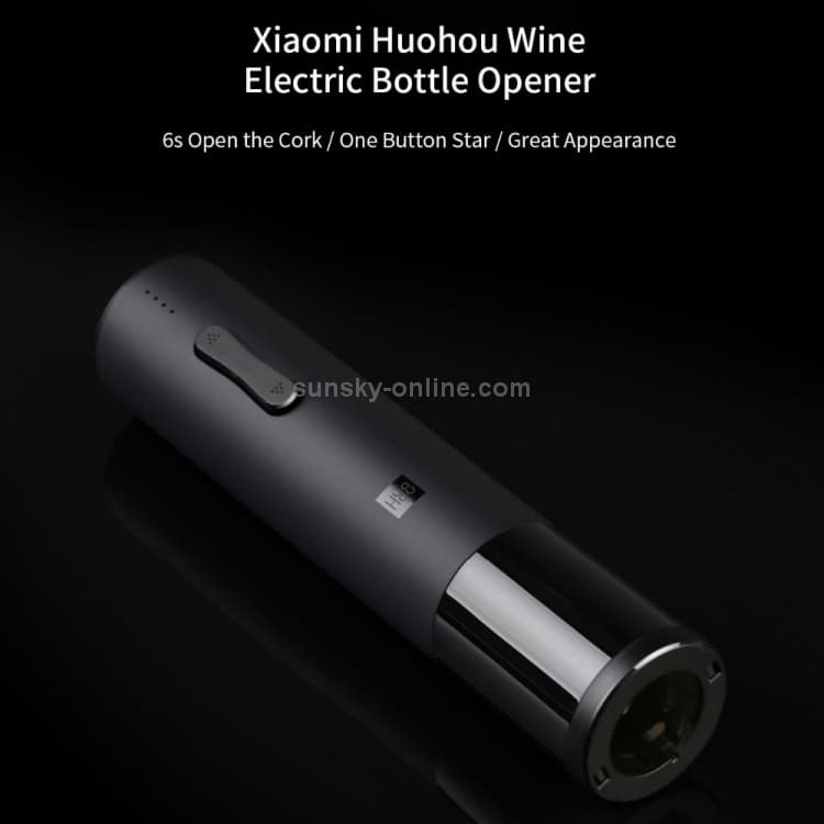 Place Huohou Sacacorchos eléctrico automático del Equipo del abrebotellas del Vino de Xiaomi