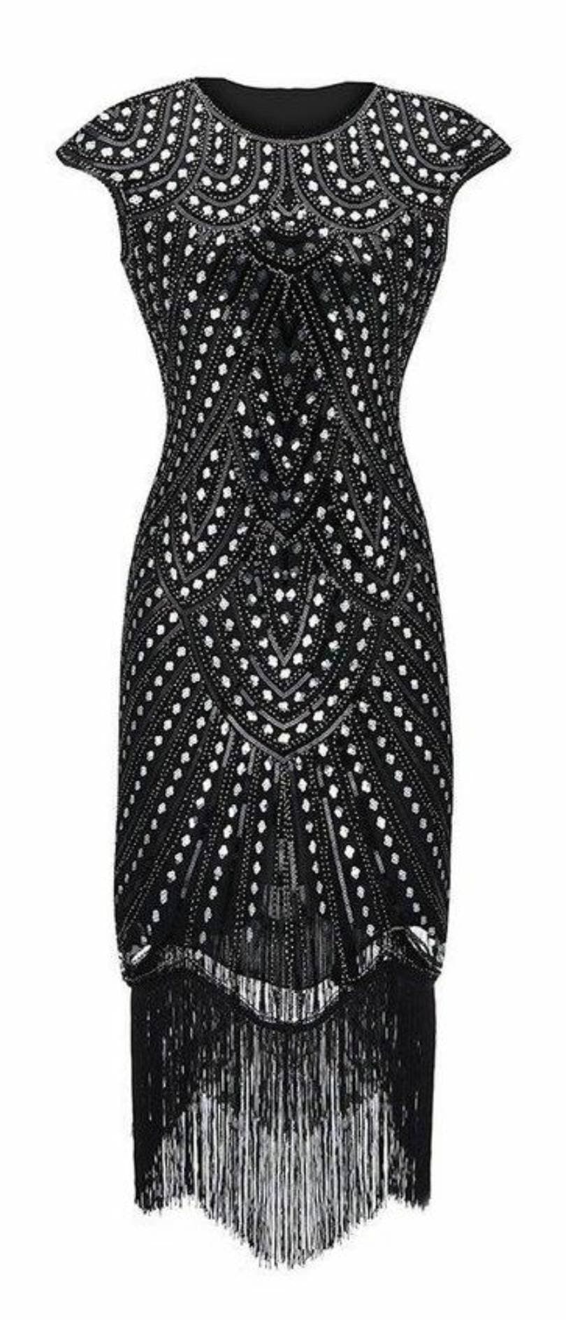 Moda Sequin Dress Retro 