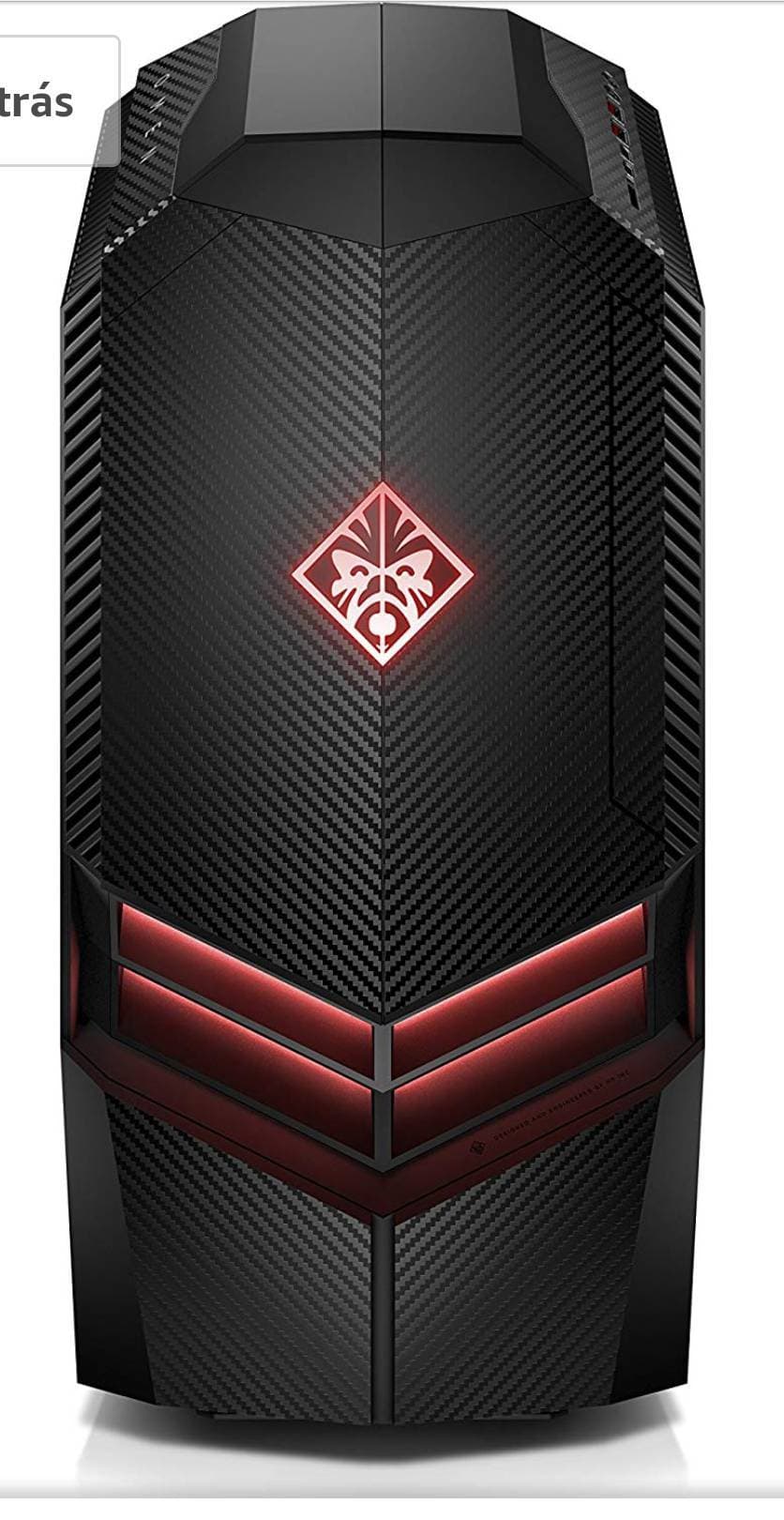 Moda HP OMEN 880-573ng 3,6 GHz 9th gen Intel® Core™ i7 

