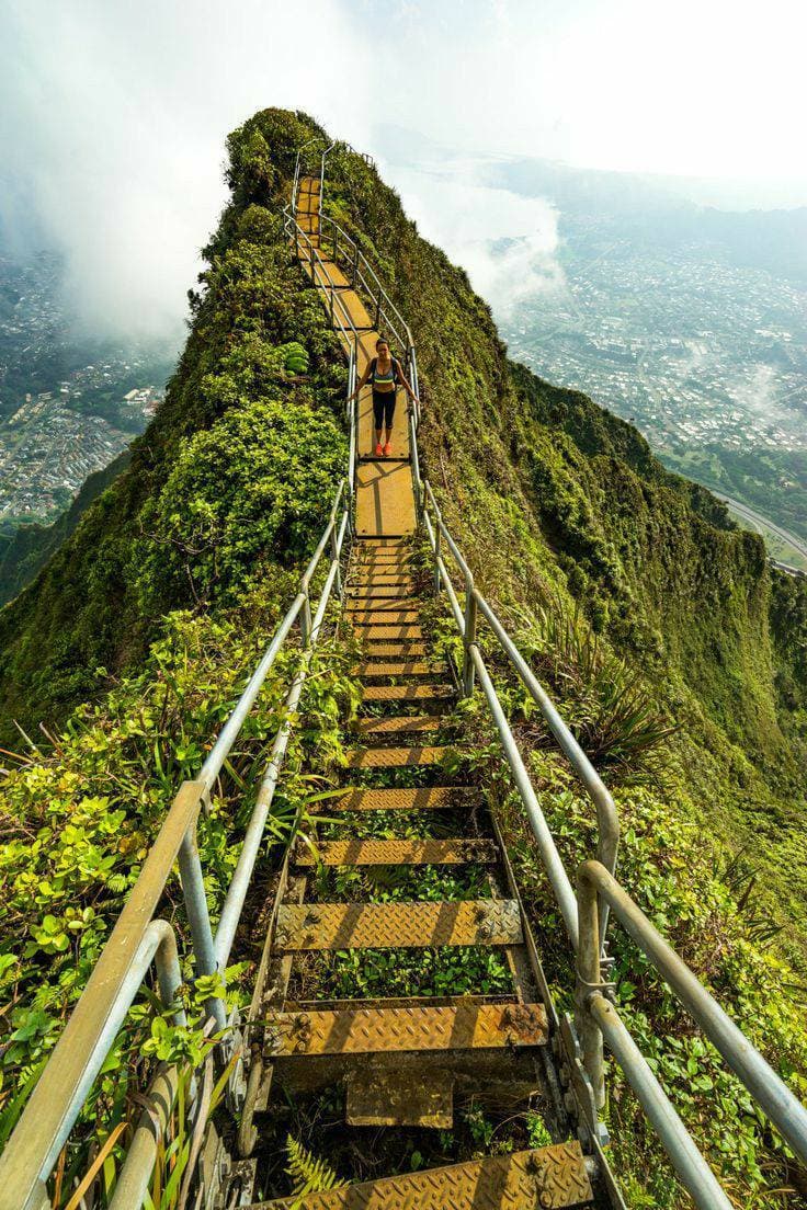 Place Oahu, Hawaii ⭐ escadas para o céu