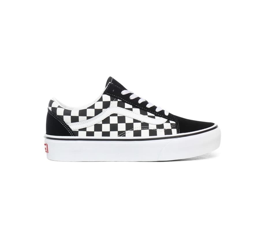 Product ZAPATILLAS OLD SKOOL CON PLATAFORMA Y ESTAMPADO A CUADROS