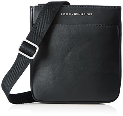 Producto Tommy Hilfiger TH City Mini Flat, Bolsa para Hombre, Negro