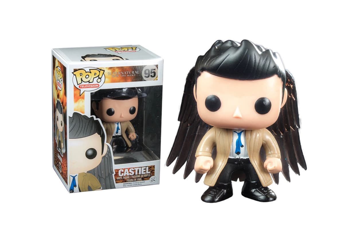 Juego Funko Pop! Television #95 Supernatural Castiel with Wings Exclusive Figure In Stock