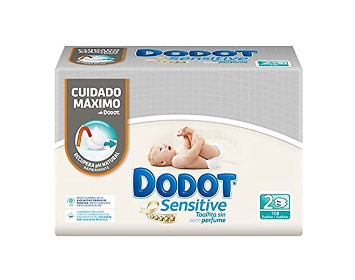 Producto Dodot Sensitive Toallitas para Bebé 15 Paquetes de 54 Unidades