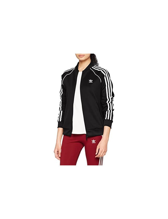 Fitness adidas SST TT, Sudadera para Mujer, Negro