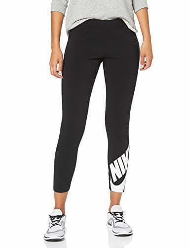 Fitness Nike W NSW Legasee Lggng 7/8 Futura Mallas, Mujer, Negro