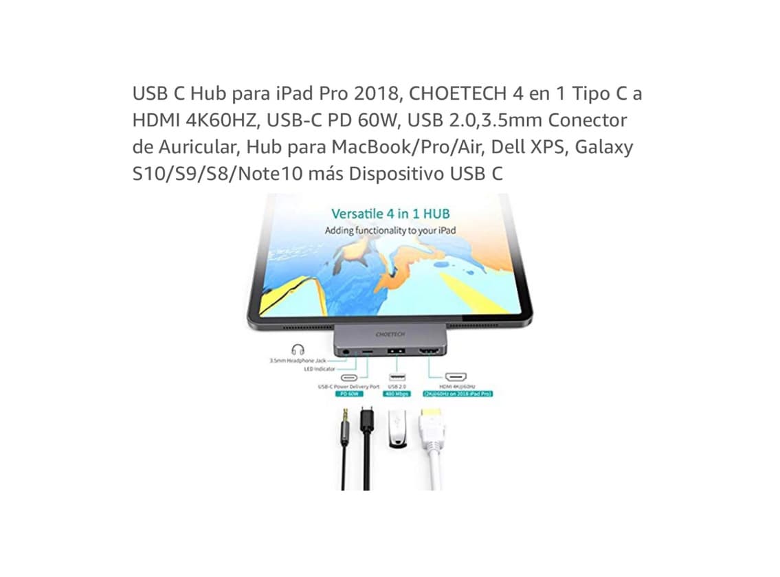 Product USB C Hub para Aipad