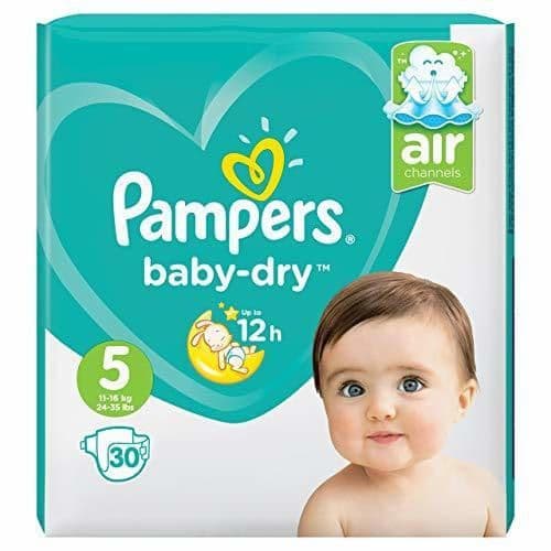 Beauty Pampers Baby-Dry, Tamaño 5, 11-23kg, 1er Pack