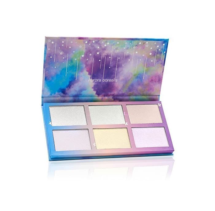 Producto TZ cosmetix – Aurora boreal 6 colores paleta de maquillaje Kit de maquillaje en polvo