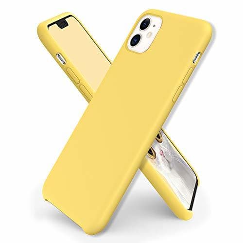 Product ORNARTO Funda Silicone Case para iPhone 11, Carcasa de Silicona Líquida Suave