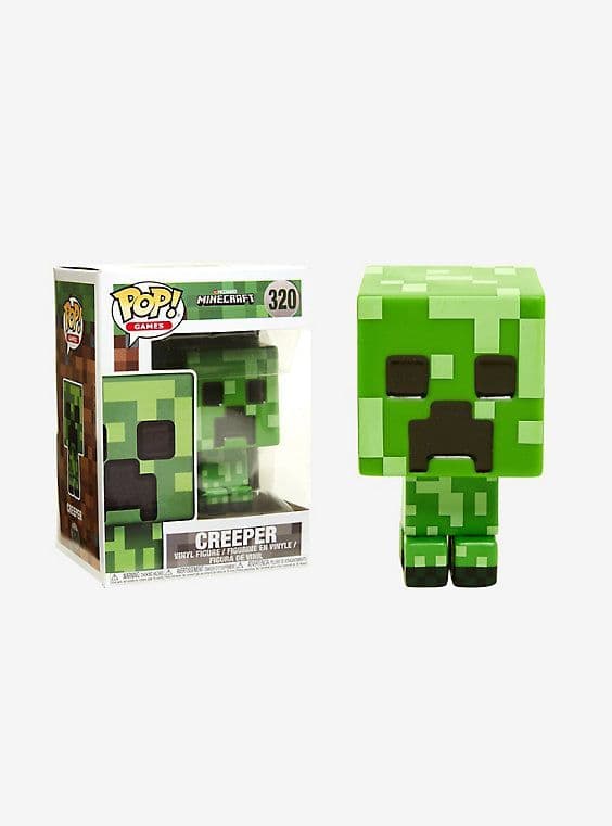 Fashion Funko POP! Games: Minecraft - Creeper Collectible ... - Amazon.com