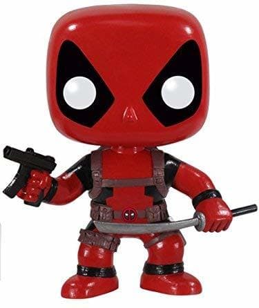 Fashion POP Marvel: Deadpool Vinyl Bobble-head Figure ... - Amazon.com