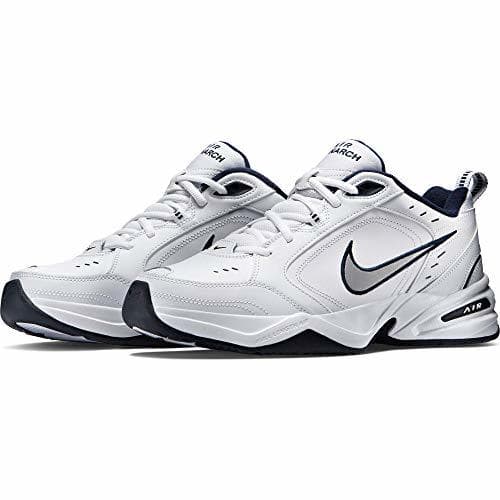 Fashion Nike Air Monarch IV, Zapatillas de Gimnasia para Hombre, Blanco