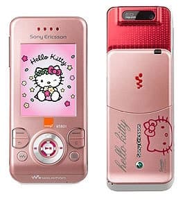 Moda Sony Ericsson w580i Hello Kitty 