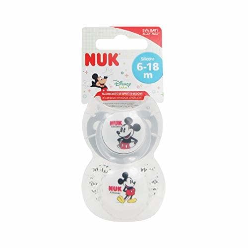 Product Nuk Disney Chupeta Silicona 6-18 Meses X2