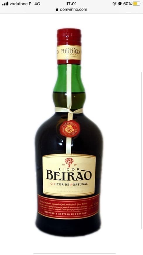 Producto Licor Beirão 