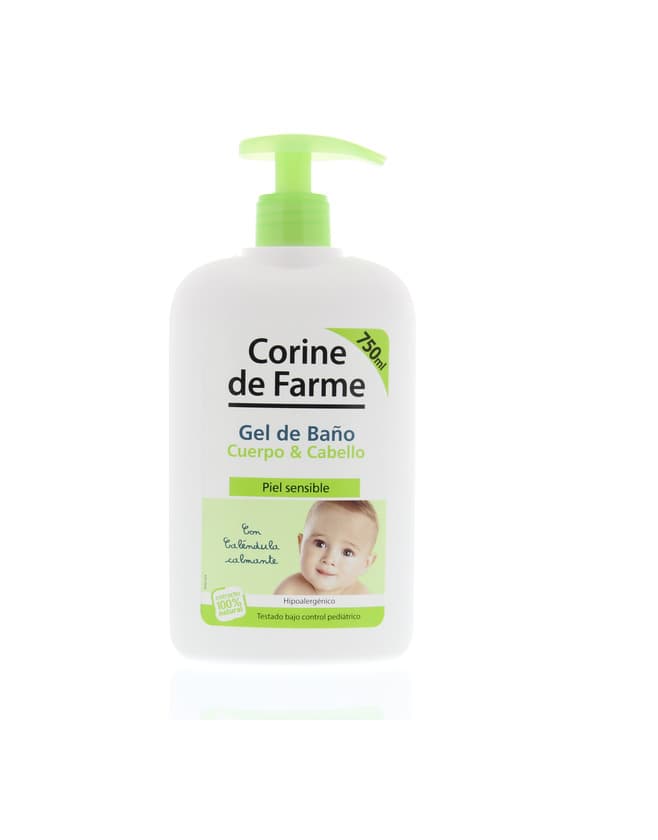 Producto Gel de banho pele sensível corine de farme 