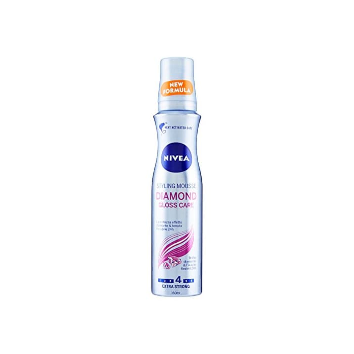 Beauty Nivea H C Mousse Diamond 150 Ml