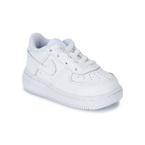 Fashion Nike Air Force 1, Zapatillas de Baloncesto Unisex Niños, Blanco