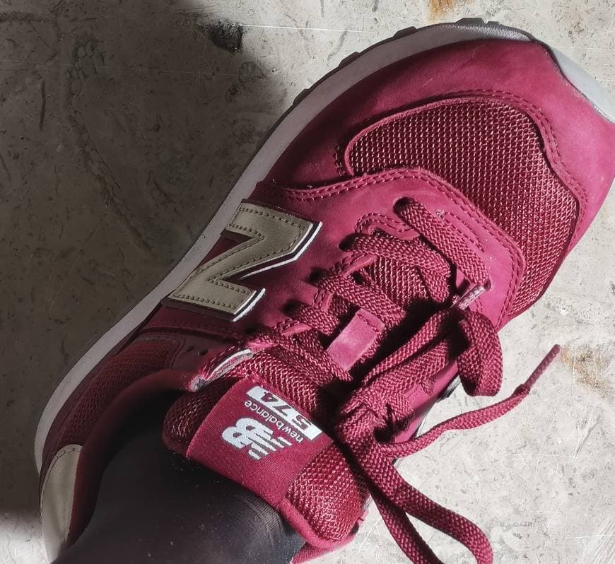 Fashion New balance 574 Bordeaux para mulher