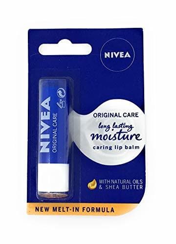 Beauty Bálsamo labial Nivea Original Care paquete de 12